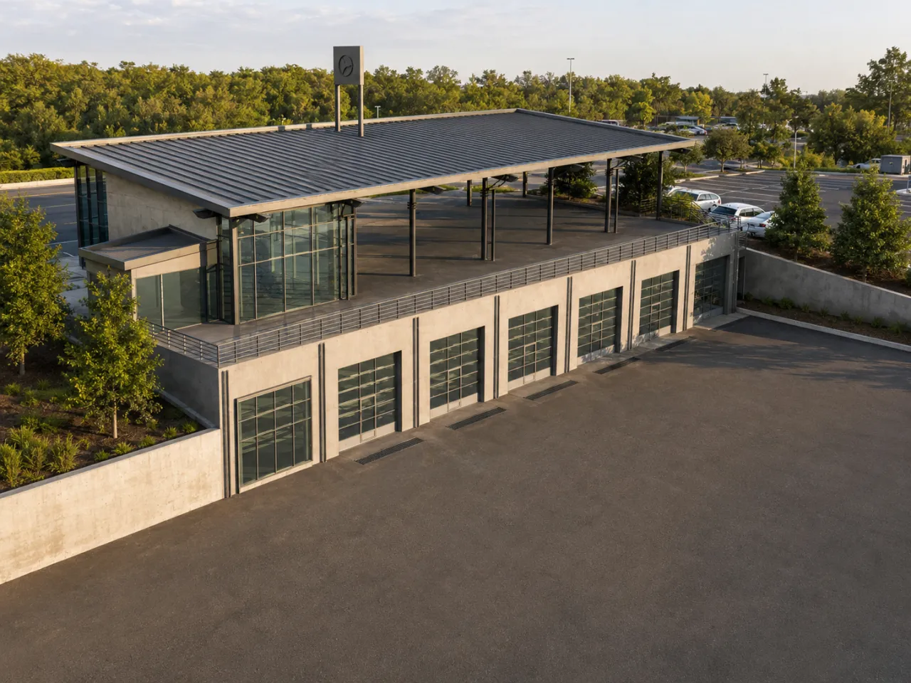 Ankara Motorlu Araçlar Mercedes-Benz Sales and Service Building – view 2