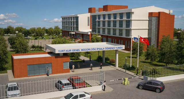 Edirne İpsala Higher Education Student Dormitory – view 7