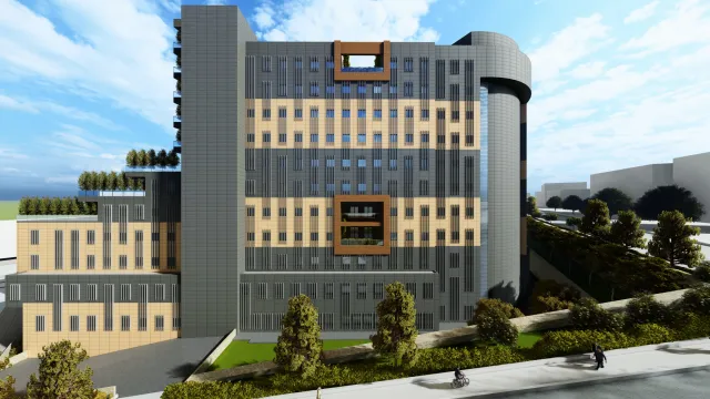 İzmir Metropolitan Municipality Evka-3 Female Student Dormitory – view 4