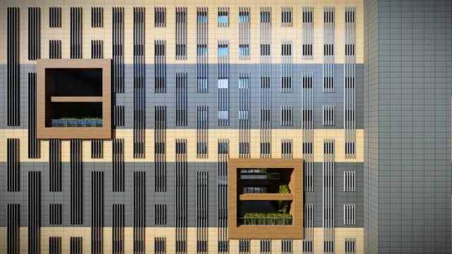 İzmir Metropolitan Municipality Evka-3 Female Student Dormitory – view 14