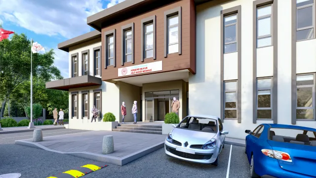 Kırşehir Healthcare Buildings – view 17