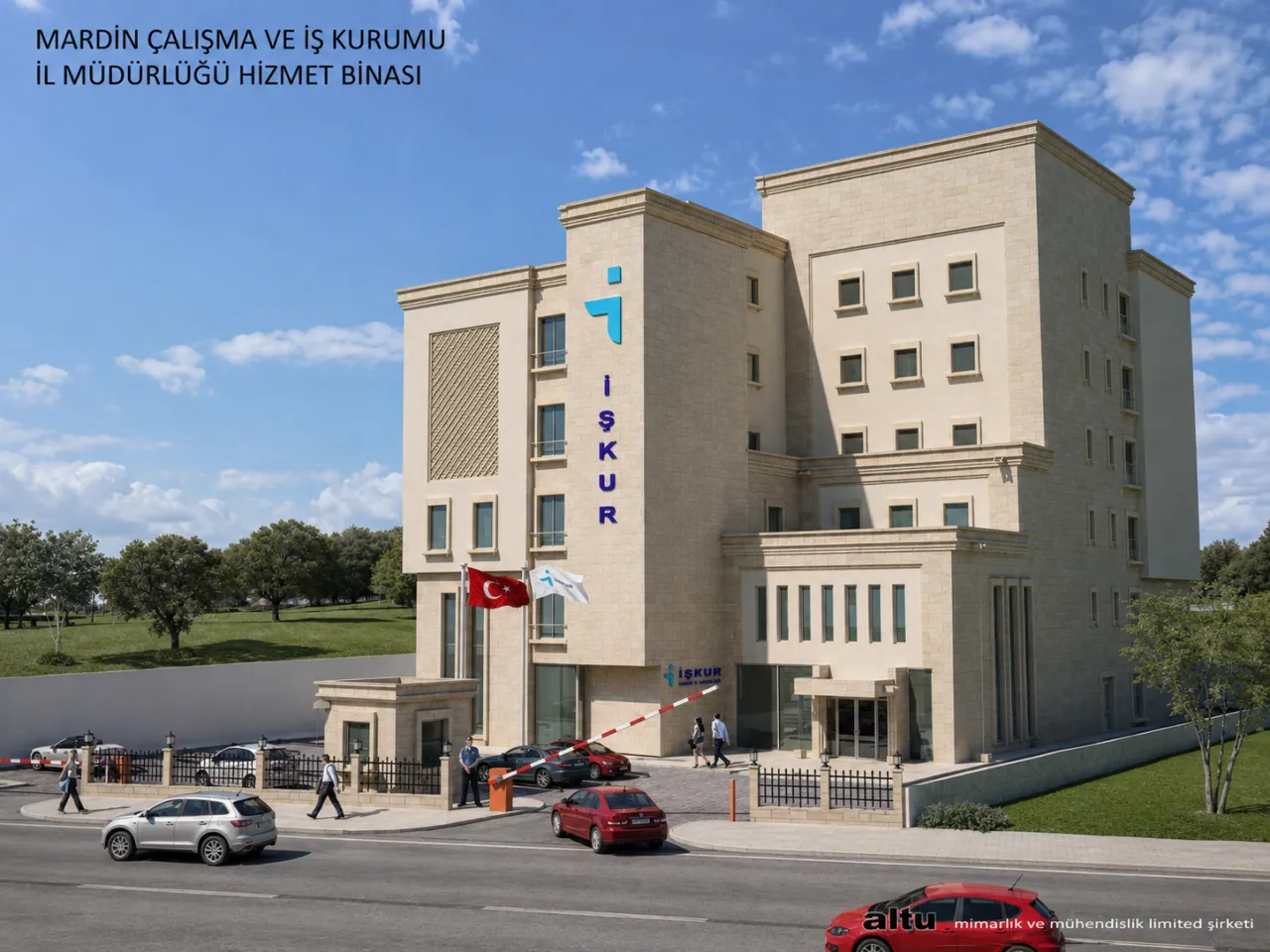 Mardin Çalışma ve İş Kurumu İl Müdürlüğü Hizmet Binası 1