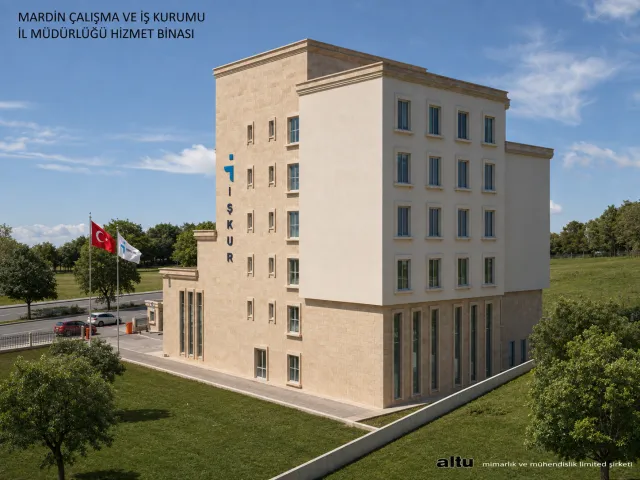 Mardin Çalışma ve İş Kurumu İl Müdürlüğü Hizmet Binası 3