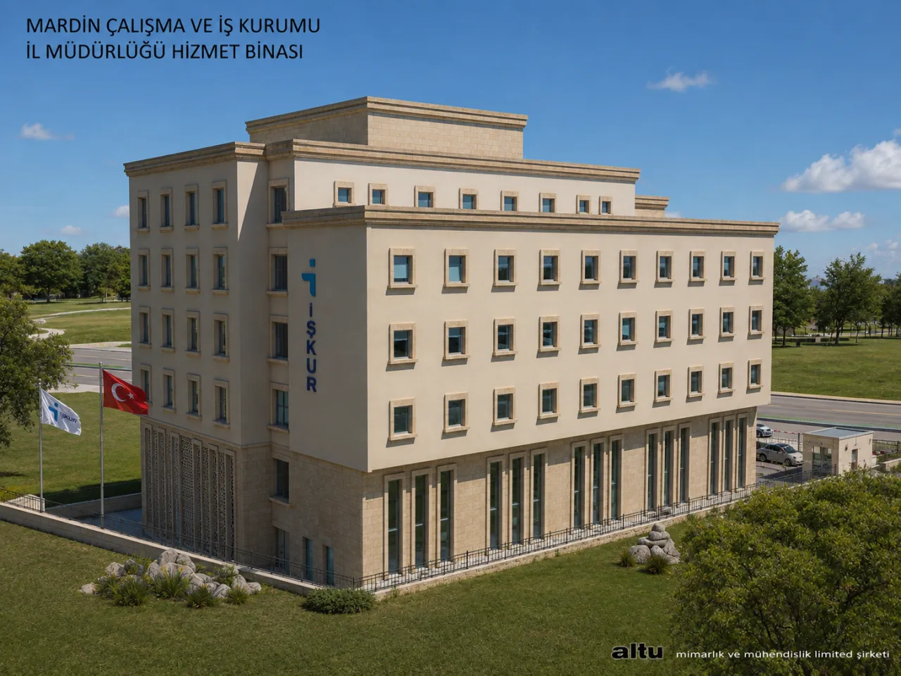 Mardin Çalışma ve İş Kurumu İl Müdürlüğü Hizmet Binası 5