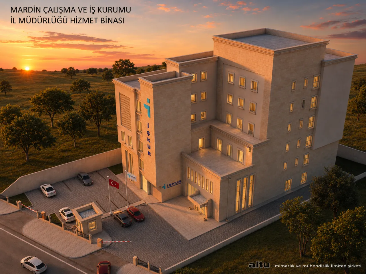 Mardin Çalışma ve İş Kurumu İl Müdürlüğü Hizmet Binası 8