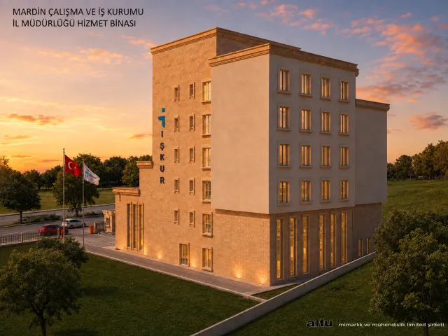 Mardin Çalışma ve İş Kurumu İl Müdürlüğü Hizmet Binası 9
