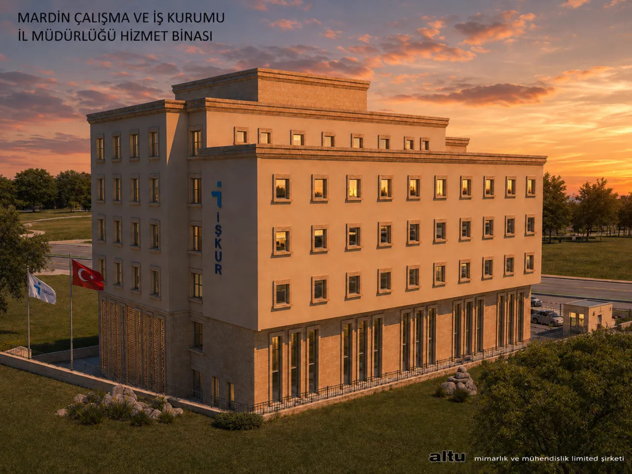 Mardin Çalışma ve İş Kurumu İl Müdürlüğü Hizmet Binası 11