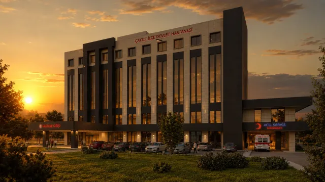 Rize Çayeli 50-Bed State Hospital – view 6