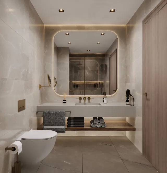 TPAO Adıyaman Bölge Müdürlüğü Konukevi Binası – İç Görseller / Banyo 21