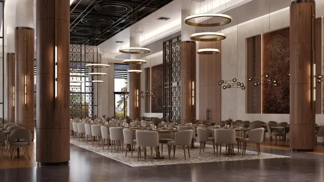 TPAO Adıyaman Bölge Müdürlüğü Konukevi Binası – İç Görseller / Yemek Salonu 31